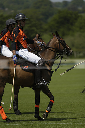 Four Quarters Orange v Montana in a Cicero Cup Polo match 2013.06.06