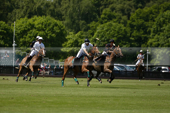 Black Bears v Salkeld in a Cartier Queens Cup polo match 2013.06.05