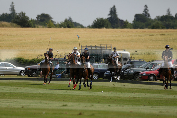 Silver Fox v Wintershall in a July 4 Goal Polo match 2013.07.17