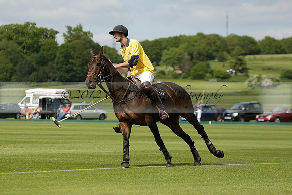 Las Estrellas v Four Quarters Blue in the final of the Jubilee Cup Polo match 2013.06.02