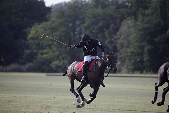 Summit v Combe Place in a West Sussex Cup polo match played on River at Cowdray Park Polo Club on Tuesday 21 August 2012