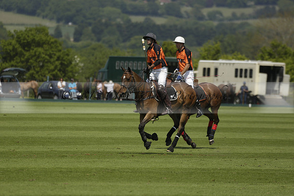 Four Quarters Orange v Montana in a Cicero Cup Polo match 2013.06.06