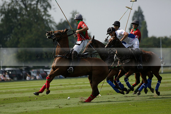 El Remanso v Sumaya in a Veuve Clicquot Gold Cup Polo Match 2013.07.13
