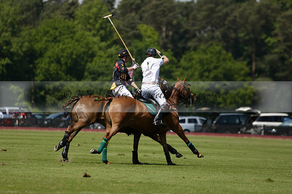 Black Bears v Salkeld in a Cartier Queens Cup polo match 2013.06.05