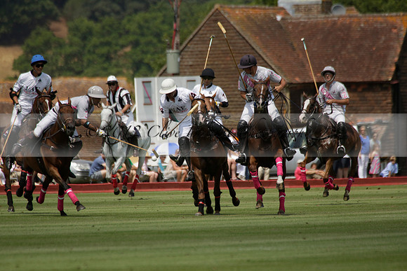 Talandracas v UAE Polo Team in a Veuve Clicquot Gold Cup Polo Match 2013.07.13