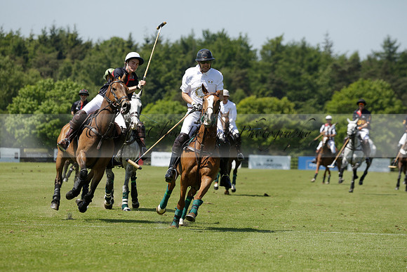 Black Bears v Salkeld in a Cartier Queens Cup polo match 2013.06.05