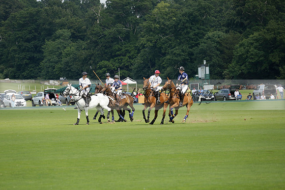 Zacara v Les Lions in a Veuve Clicquot Gold Cup Polo Match 2013.07.06