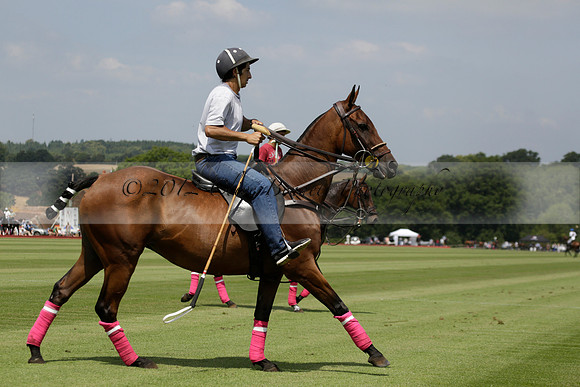 Talandracas v UAE Polo Team in a Veuve Clicquot Gold Cup Polo Match 2013.07.13