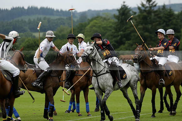 El Remanso v Black Bears in a Veuve Clicquot Gold Cup Polo Match 2013.06.26