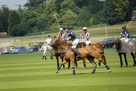 Zacara v Les Lions in a Veuve Clicquot Gold Cup Polo Match 2013.07.06