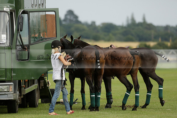 Beau Design v Boscom in an August Rother Cup 4 goal polo match at Cowdray Park Polo Club on Wednesday 07 August 2013
