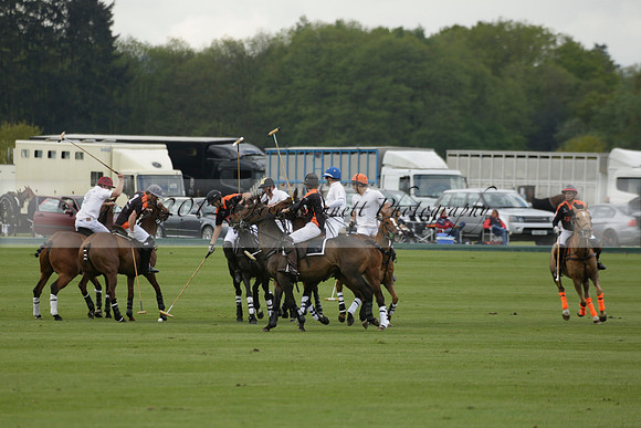 Poulton v Four Quarters Black in a Jaeger Le Coultre Dollar Cup Polo match 2013.05.22