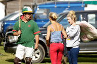 Wilde Cup polo match played between Mount Loftus (red) vs New Forest (green) At the New Forest Polo Club on Sunday 18 August 2013