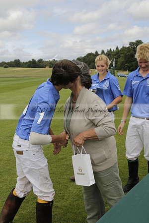 The Colts Cup presentation at Cowdray Park Polo Club on Lawns 2 on Thursday 15 August 2013 2013.08.15