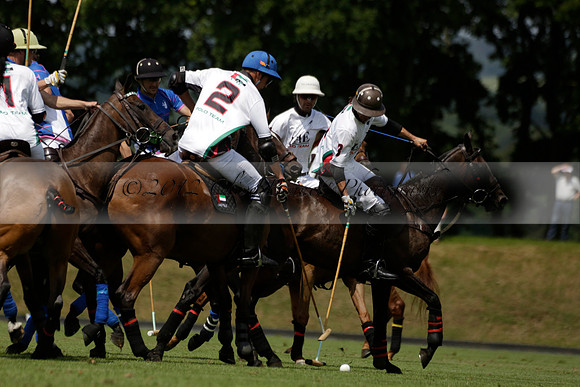 UAE Polo v El Remanso in a Veuve Clicquot Gold Cup Polo Match 2013.07.05
