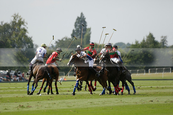 El Remanso v Sumaya in a Veuve Clicquot Gold Cup Polo Match 2013.07.13