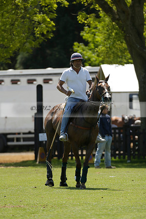 Black Bears v Salkeld in a Cartier Queens Cup polo match 2013.06.05