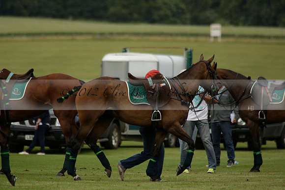 Dubai v La Bamba de Areco in a Veuve Clicquot Gold Cup Polo Match 2013.07.04