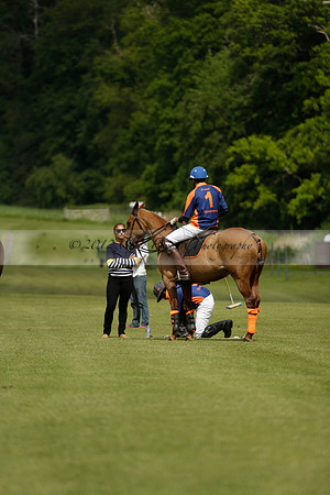 Las Estrellas v Four Quarters Blue in the final of the Jubilee Cup Polo match 2013.06.02