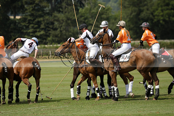 Cowdray Vikings v Enigma in a Bloom British Ladies Open Championship Polo match 2013.07.17