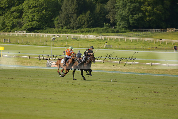 Shoreline v Cowdray Vikings in a Easebourne Cup Semi-final Polo match 2013.06.07