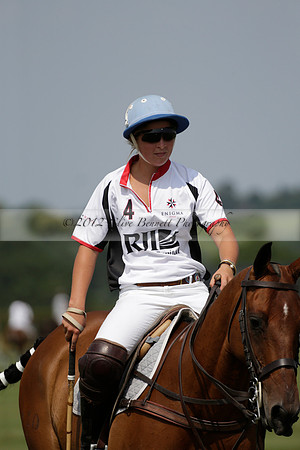 Cowdray Vikings v Enigma in a Bloom British Ladies Open Championship Polo match 2013.07.17