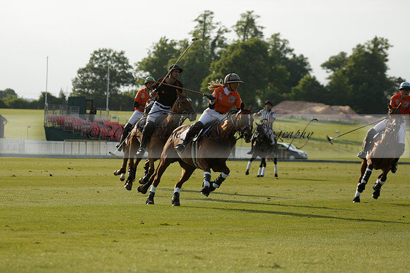 Shoreline v Cowdray Vikings in a Easebourne Cup Semi-final Polo match 2013.06.07