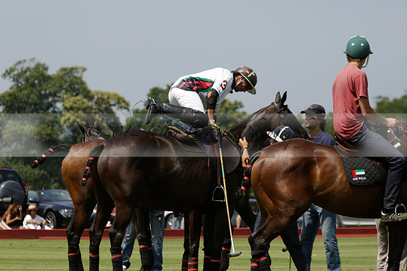 Talandracas v UAE Polo Team in a Veuve Clicquot Gold Cup Polo Match 2013.07.13