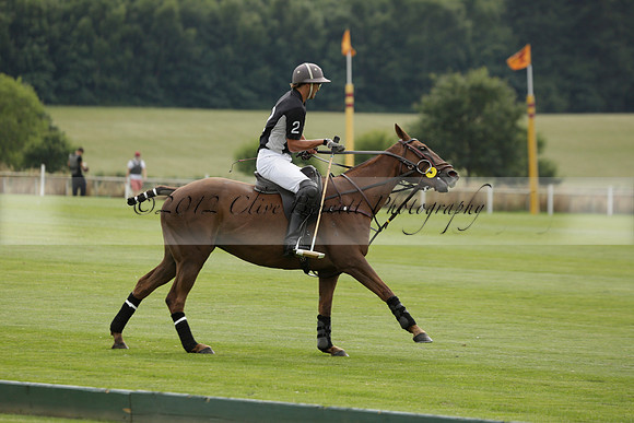 Beau Design v Boscom in an August Rother Cup 4 goal polo match at Cowdray Park Polo Club on Wednesday 07 August 2013
