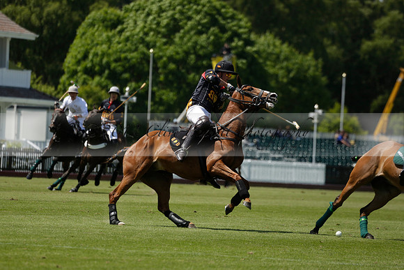 Black Bears v Salkeld in a Cartier Queens Cup polo match 2013.06.05