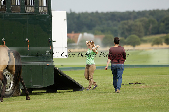 Beau Design v Boscom in an August Rother Cup 4 goal polo match at Cowdray Park Polo Club on Wednesday 07 August 2013