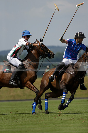 UAE Polo v El Remanso in a Veuve Clicquot Gold Cup Polo Match 2013.07.05