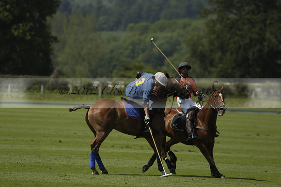 Four Quarters Orange v Montana in a Cicero Cup Polo match 2013.06.06