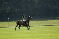 La Tremenda (mauve) v Maiz Dulce (green) in the Brecknock Cup  final polo match. Played at Cowdray Park Polo Club on Sunday 25 August 2013 on Ambersham 1. www.polopictures.co.uk
