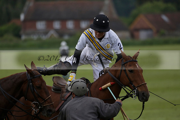 Burningfold v Combe Place in a June 4 Goal Cup polo match 2013.06.11