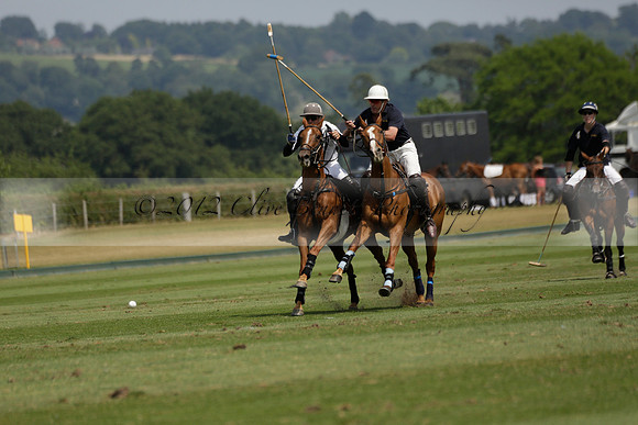 Silver Fox v Wintershall in a July 4 Goal Polo match 2013.07.17