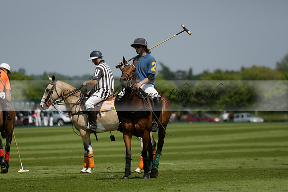 Four Quarters Orange v Montana in a Cicero Cup Polo match 2013.06.06