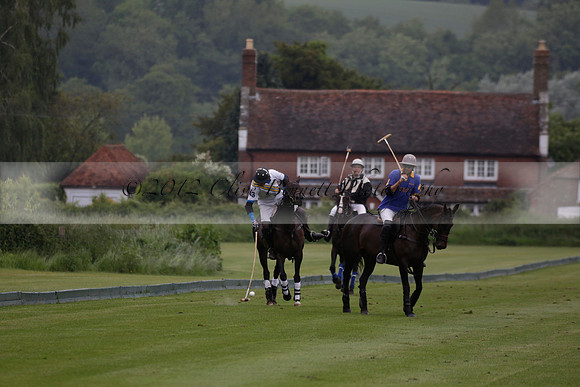 Burningfold v Combe Place in a June 4 Goal Cup polo match 2013.06.11