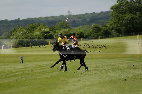Las Estrellas v Four Quarters Blue in the final of the Jubilee Cup Polo match 2013.06.02