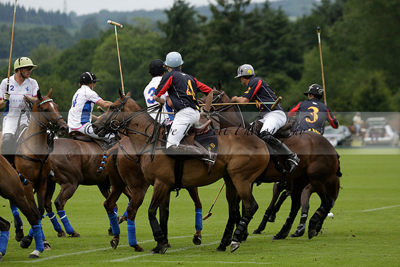 El Remanso v Black Bears in a Veuve Clicquot Gold Cup Polo Match 2013.06.26