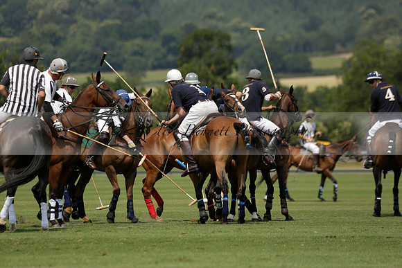 Silver Fox v Wintershall in a July 4 Goal Polo match 2013.07.17