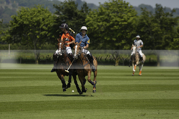 Four Quarters Orange v Montana in a Cicero Cup Polo match 2013.06.06