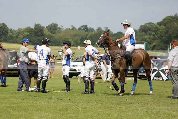 El Remanso v Sumaya in a Veuve Clicquot Gold Cup Polo Match 2013.07.13