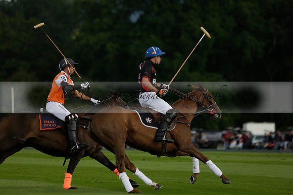 Enigma v Thai Polo in a Veuve Clicquot Gold Cup Polo Match 2013.06.25