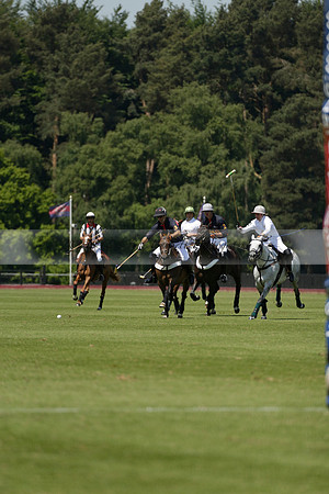 Black Bears v Salkeld in a Cartier Queens Cup polo match 2013.06.05