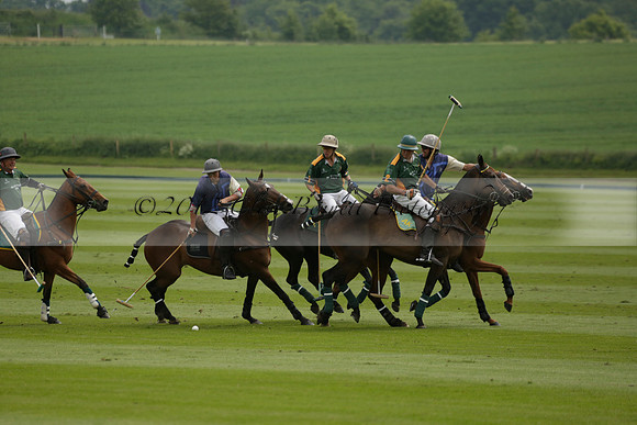 Maiz Dulce v Burningfold in an Easebourne Cup polo match 2013.06.07