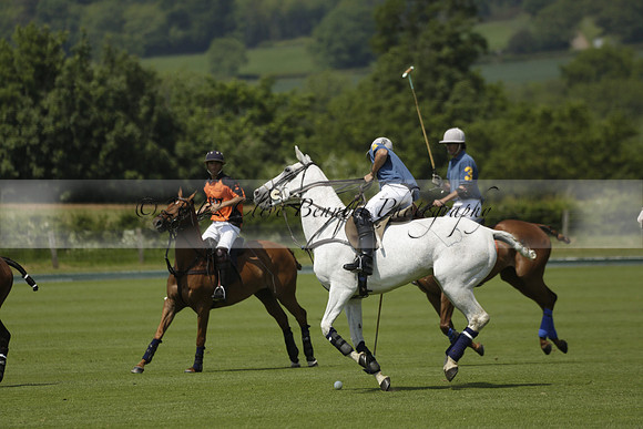 Four Quarters Orange v Montana in a Cicero Cup Polo match 2013.06.06