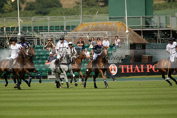 Zacara v Les Lions in a Veuve Clicquot Gold Cup Polo Match 2013.07.06