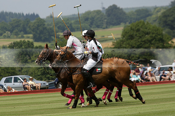 Talandracas v UAE Polo Team in a Veuve Clicquot Gold Cup Polo Match 2013.07.13