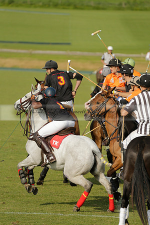 Shoreline v Cowdray Vikings in a Easebourne Cup Semi-final Polo match 2013.06.07